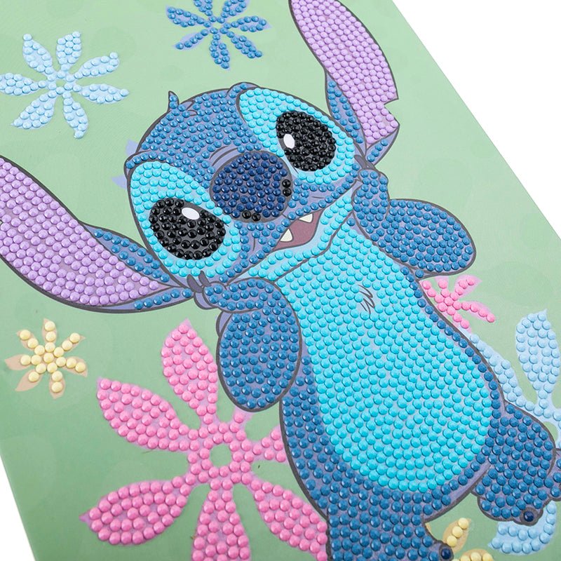 Stitch Disney crystal art secret diary close up