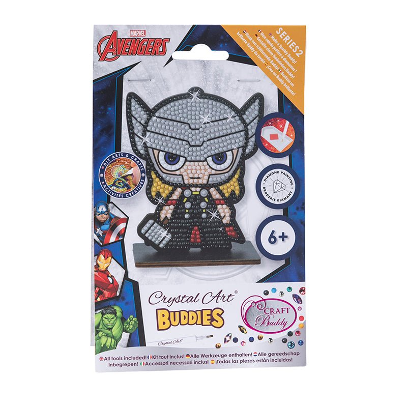 Thor crystal art buddies marvel series 2 front packaging